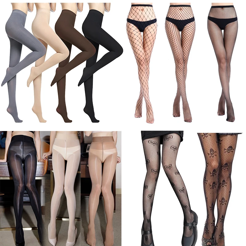 

Пикантные женские колготки, модные летние Осенние Колготки, высокоэластичные нейлоновые колготки, эластичные длинные чулки, колготки, нижн...