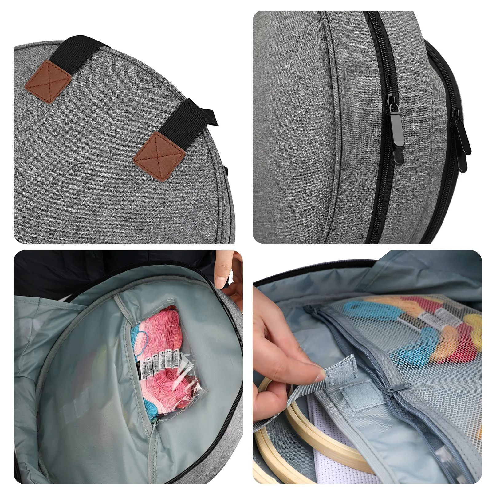 DIY Embroidery Tool Storage Bag Cross Stitch Set Durable Portable For Items Organizer Dropshipping | Дом и сад
