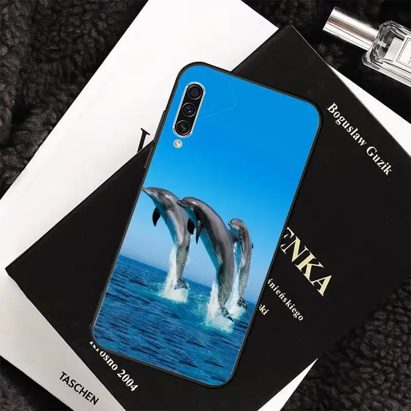 

Ocean animal dolphin Phone Case For Samsung galaxy S 7 8 9 10 20 edge A 6 10 20 30 50 51 70 note 10 plus