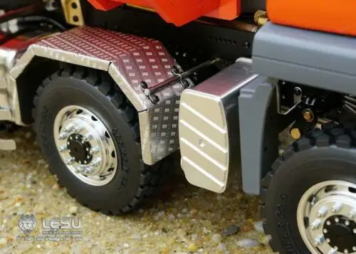 1/14 MAN TGS LESU 8*8 гидравлический самосвал RC рулон вкл/выкл радио окрашенный глубокий