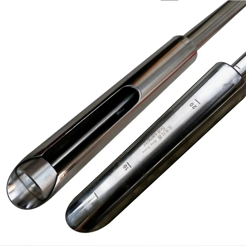 Пробоотборник почвы из нержавеющей стали с ножной педалью и весами садовые