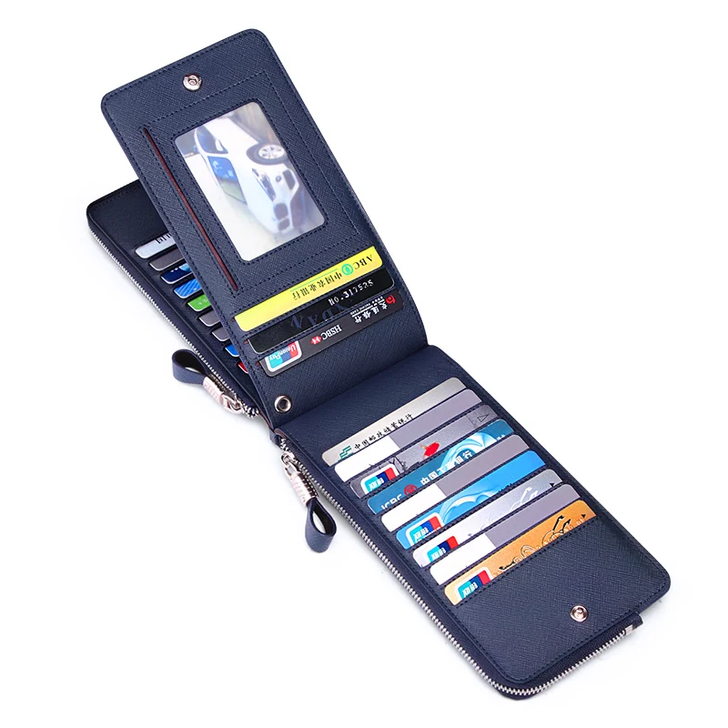 Мужские кошельки с отделением для карт и посылка мужские длинные много кожа