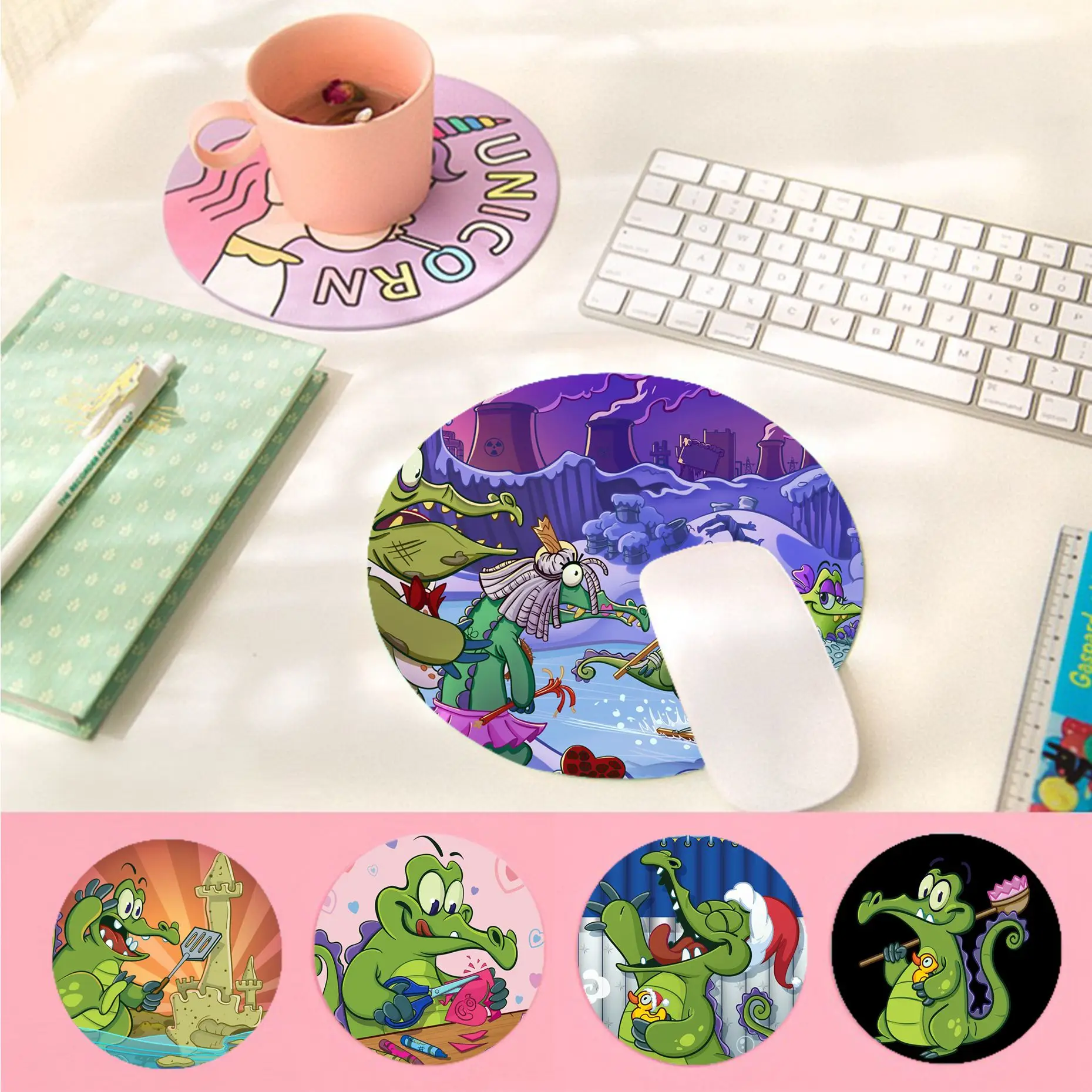 

Disney Swampy Keyboard Gaming MousePads computer desk mat for gaming