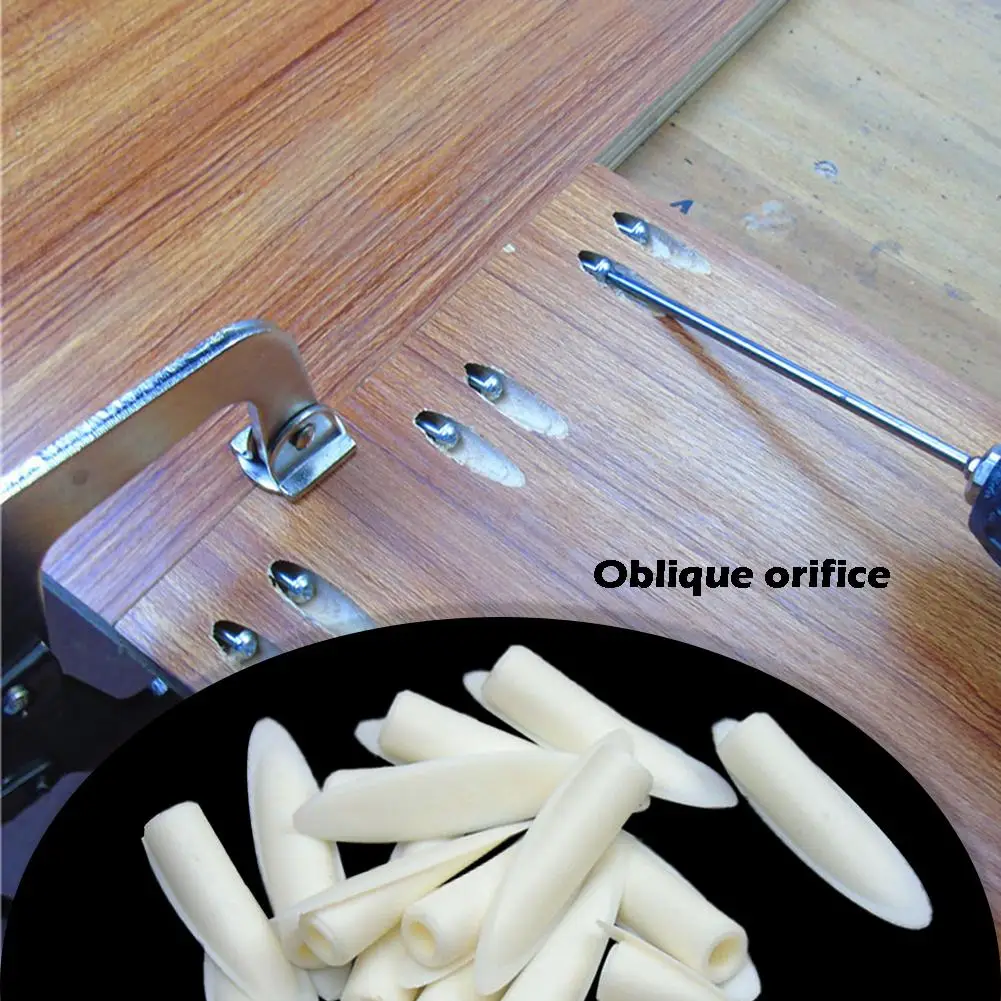 

100pcs 9.5mm Wood Plug for Pocket Hole Excellent Practical Plastic Jig Woodworking Tool Accessories Easy to Install