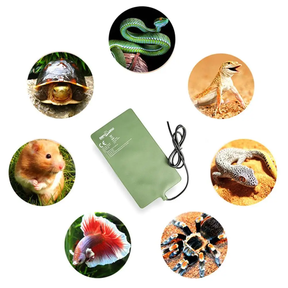 Грелка для рептилий водонепроницаемая ПЭТ грелка изоляционный коврик рассады