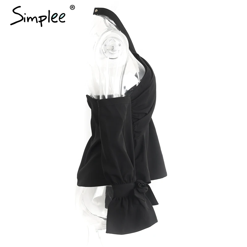 Женская блузка Simplee с открытыми плечами женская рубашка бретельками крест