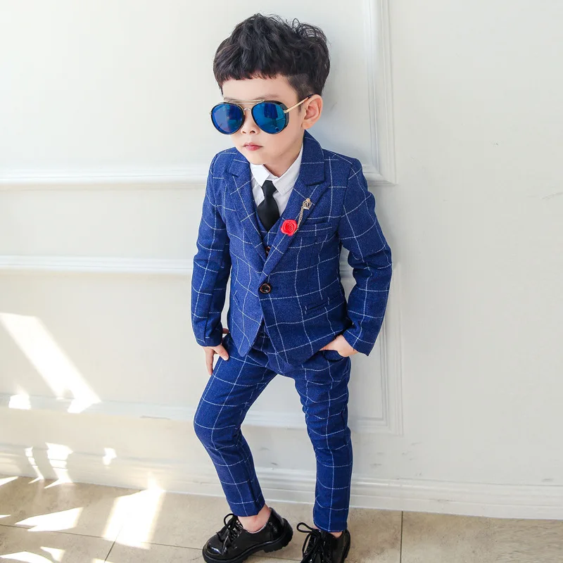2019 Куртки для мальчиков костюм деловой на день рождения детей мальчика платье