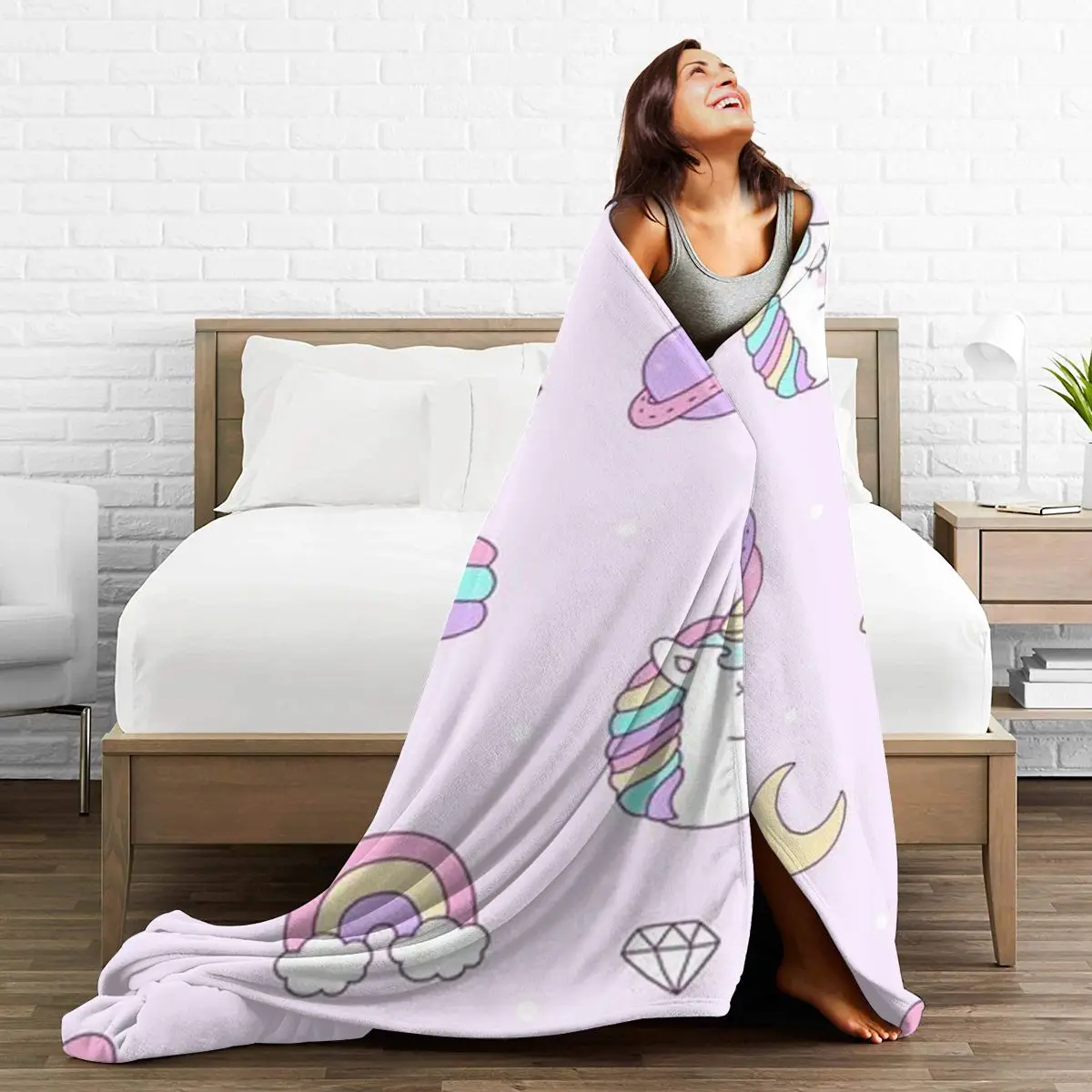 

Ultra Soft Sofa Blanket Cover Blanket Cartoon Cartoon Bedding Flannel plied Sofa Bedroom Decor for Children and Adults 278697032