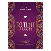 english oracle card rumi oracle rumi oracle oracle card sacred heart divination board game leisuretarot card