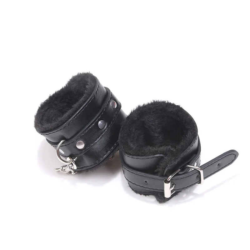 2019 2 шт./компл. кожаные наручники с секс хлыст флоггер для взрослых БДСМ