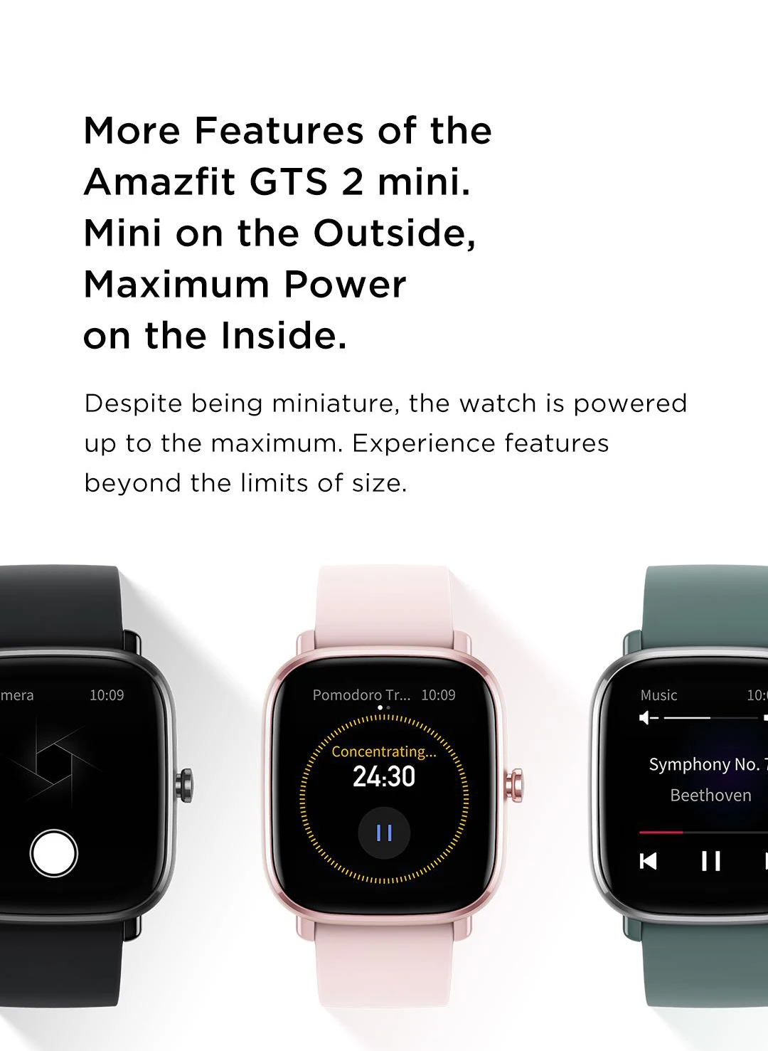 Versão global amazfit gts 2 mini gps