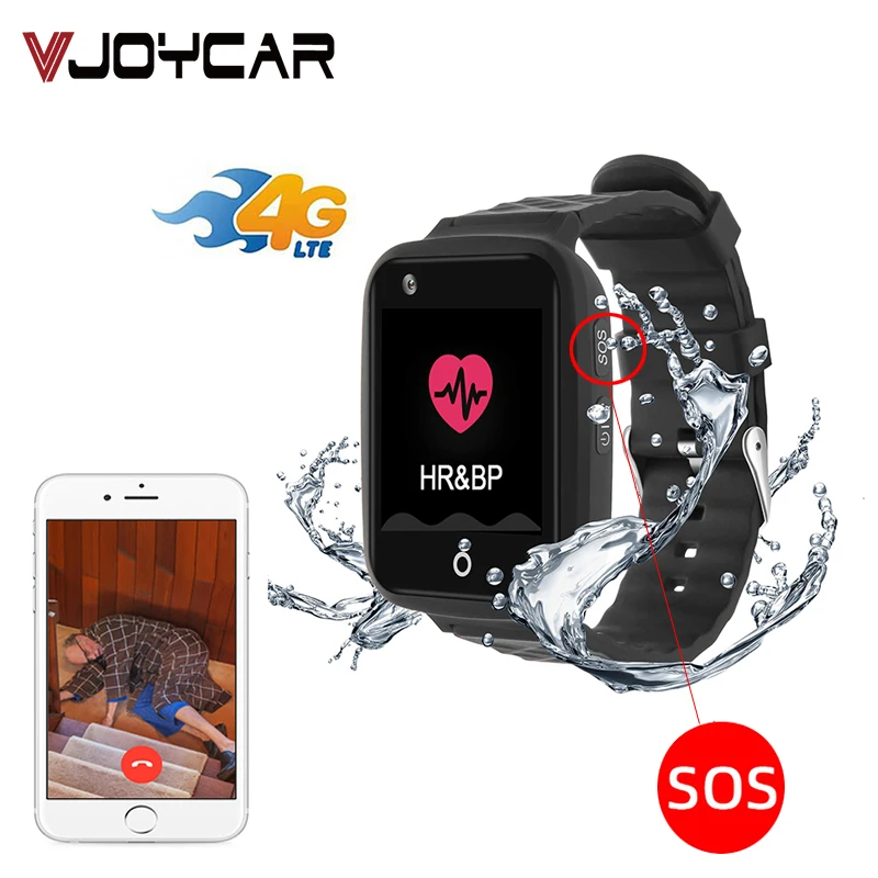 Смарт-часы 4G V46 VJOY детские часы IP67 с GPS-тревогой и функцией удаления сигнала SOS GPS