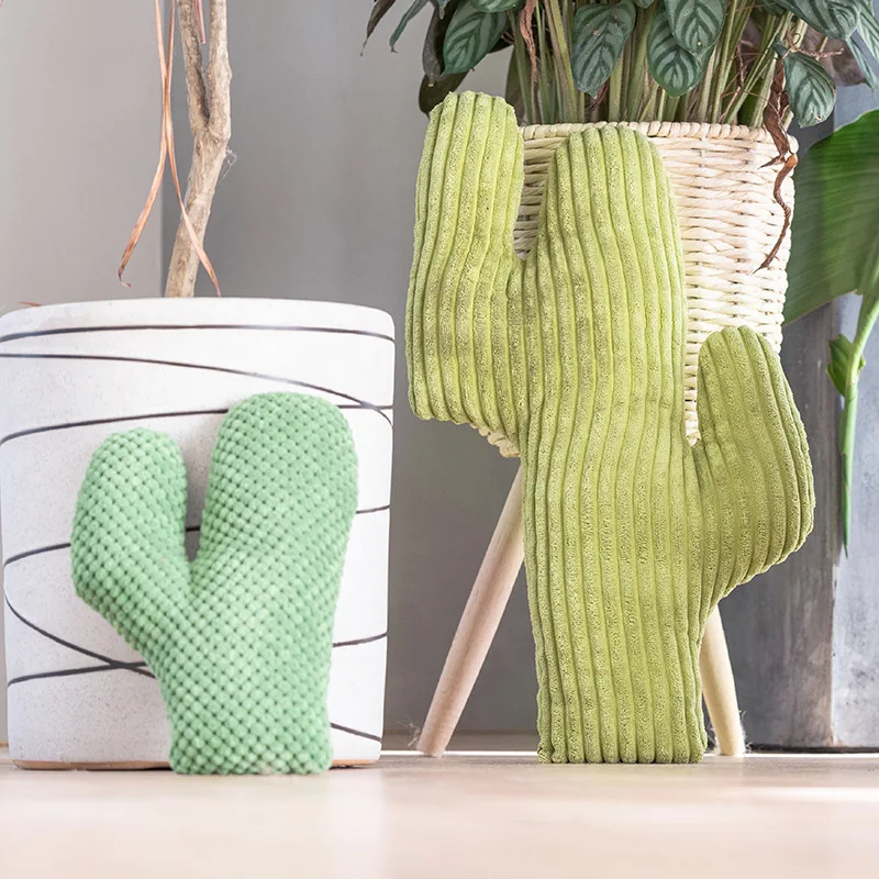 

Cactus Catnip Cat Toy Pet Plush Chew Dog Toys Teeth Grinding Chewing Durable Tug Fetch Bite Toys for Small Medium Large Cat Dogs