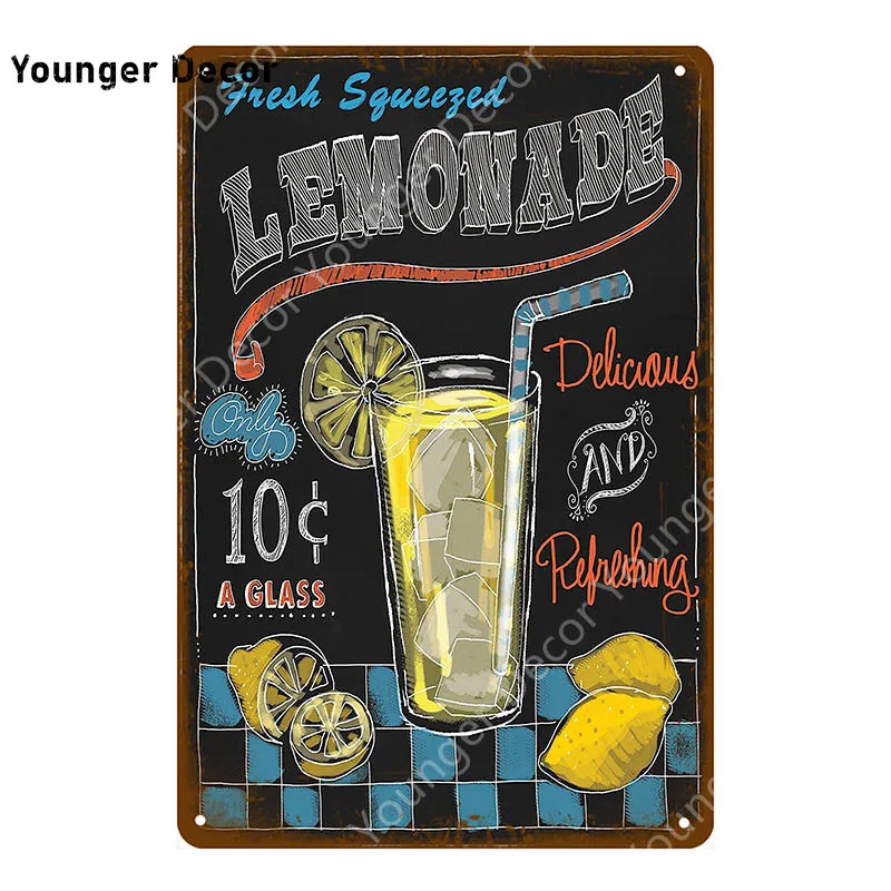 Холодные напитки металлические жестяные вывески пивная доска винтажный Tiki бар