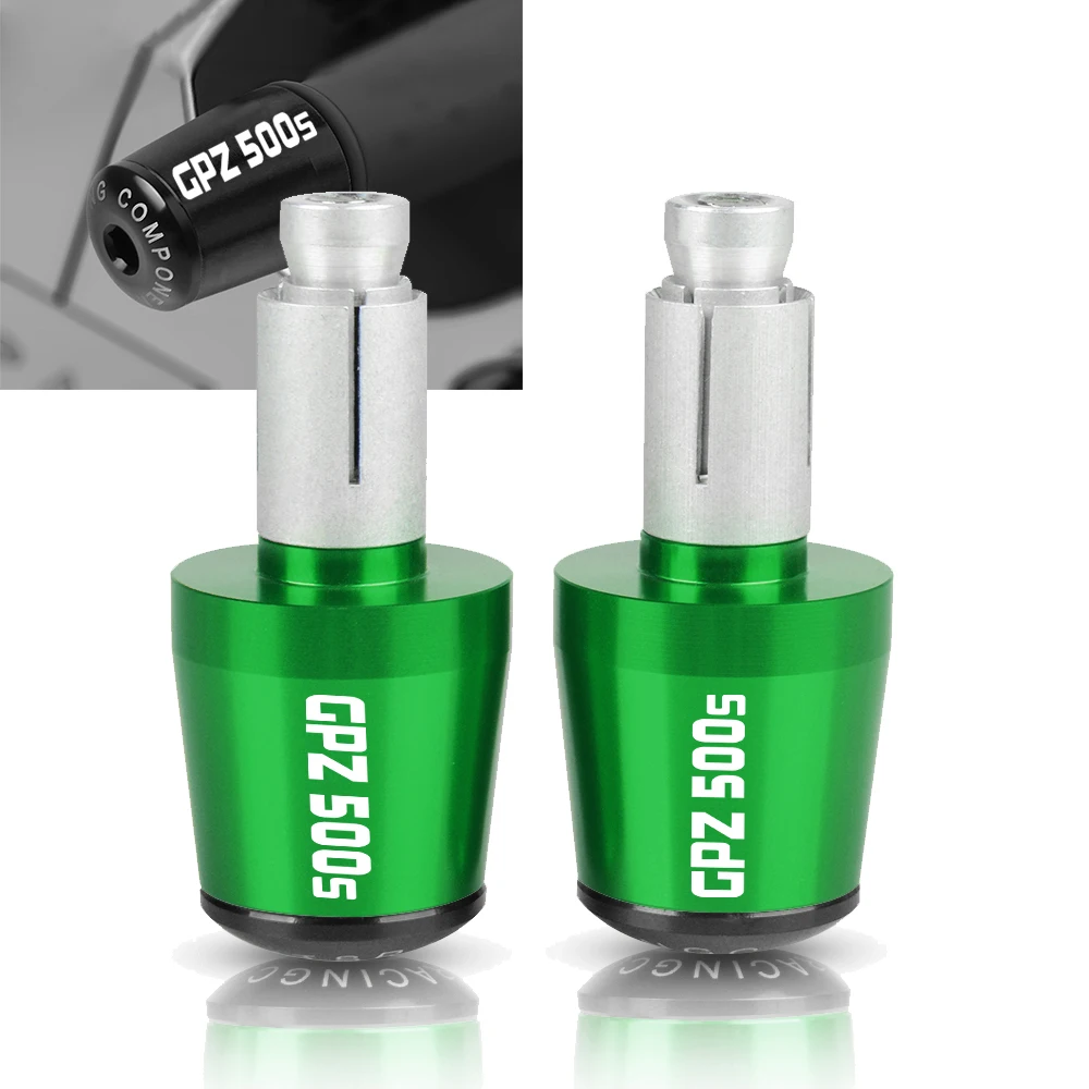 Наконечники Руля Мотоцикла 7/8 дюйма 22 мм наконечники руля слайдера для Kawasaki GPZ500S