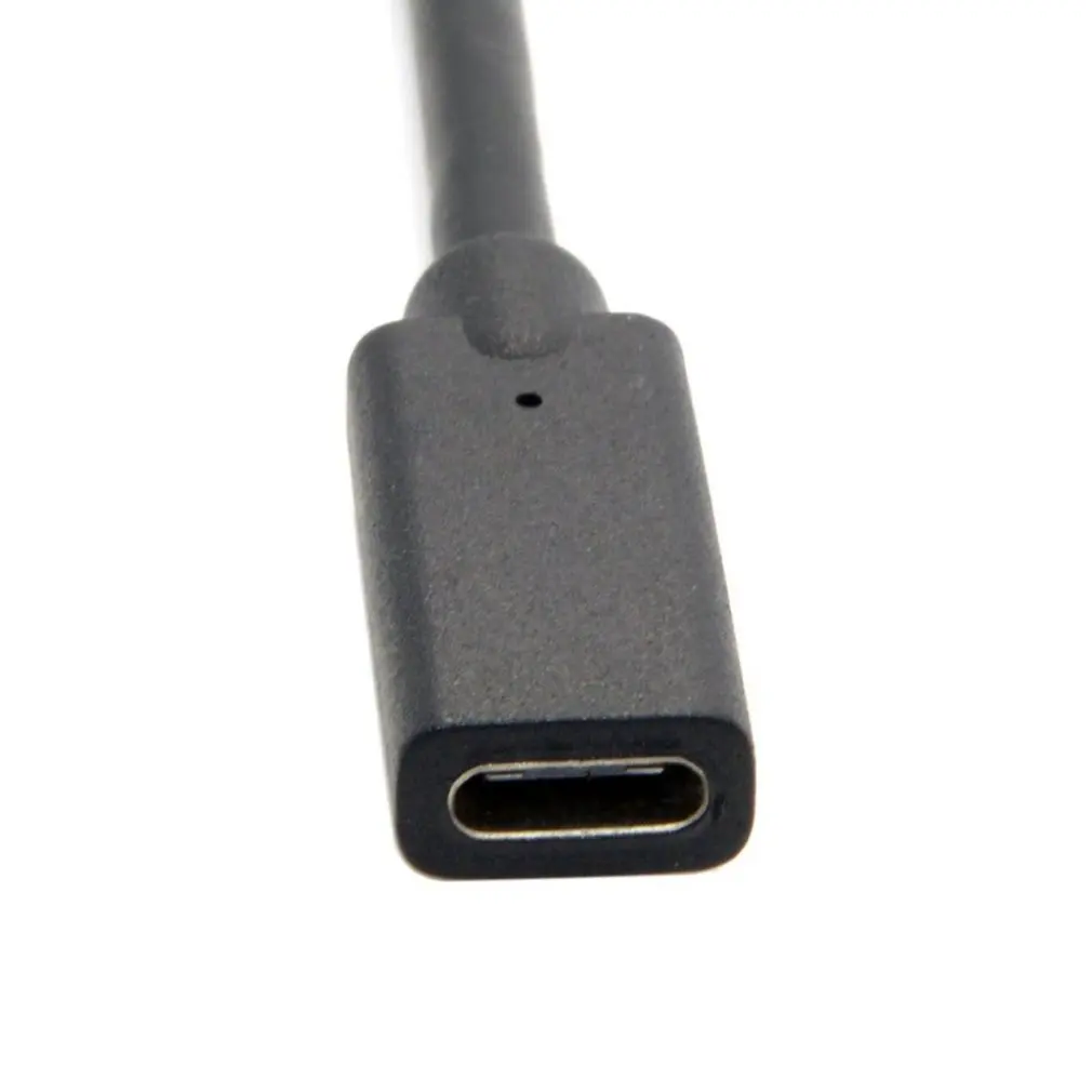 0 3 метров Реверсивный дизайн type C USB 1 90 градусов папа-USB-C Женский удлинитель Кабель
