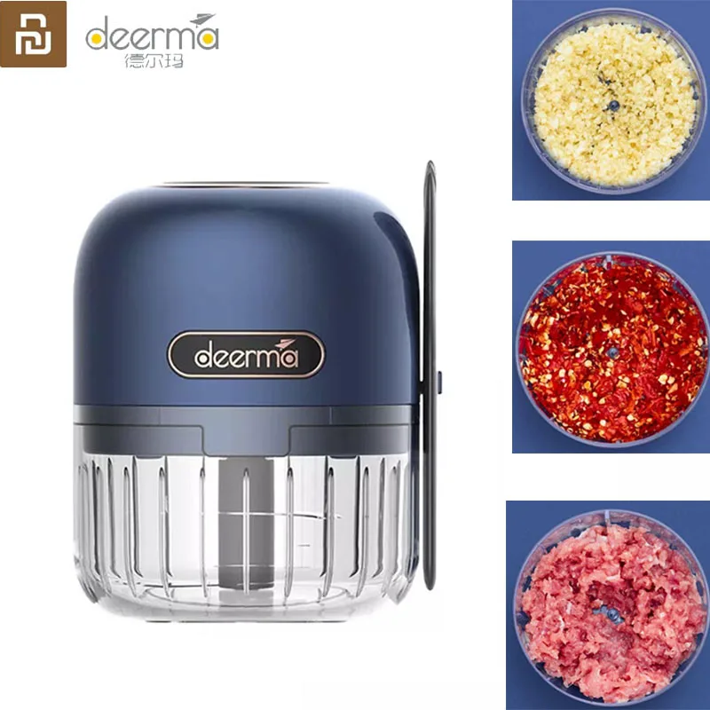  Youpin Deerma JS200 беспроводной портативный кухонный комбайн от Xiaomi Youpin 3,7 в 40 Вт USB зарядка для автомобиля Power Bank компьютер 