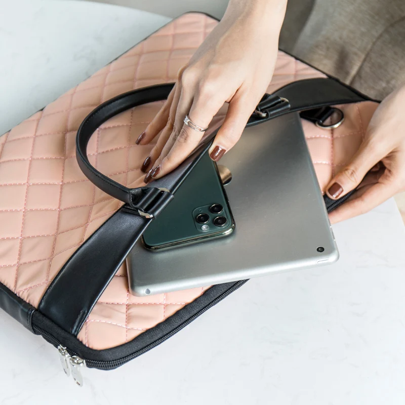 Laptop Bag 13.3 14 Inch Waterproof Notebook Bag For Macbook Air Pro Computer Shoulder Handbag Briefcase Bag