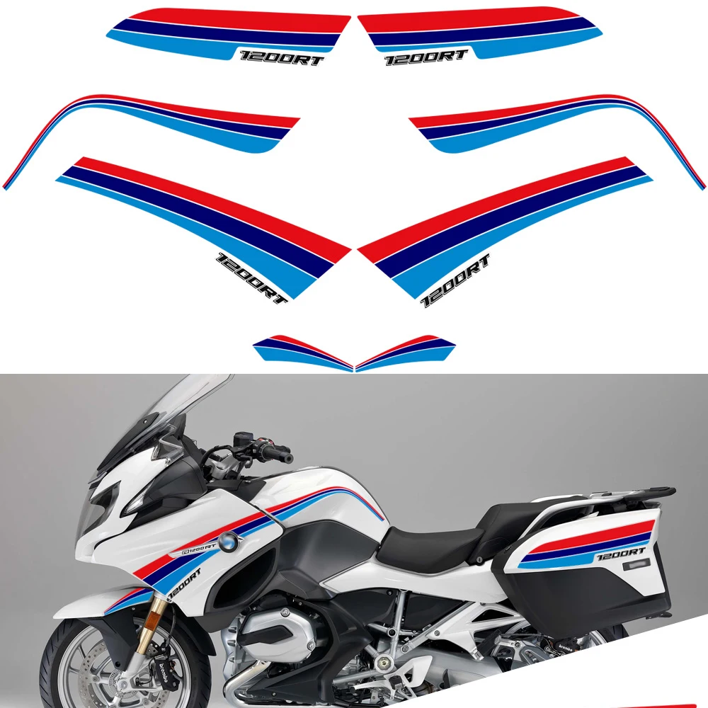 Танк Pad наклейки для BMW R1200RT R 1200 RT багажник Чемодан чехол эмблема логотип наклейка