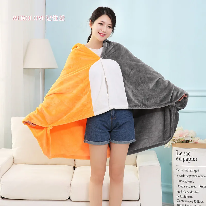 

Natsume's Friend's Account Cat Shawl Cloak Cloak Blanket Plush Toy Lazy Air Conditioning Blanket Flannel Thickening Holiday Gift
