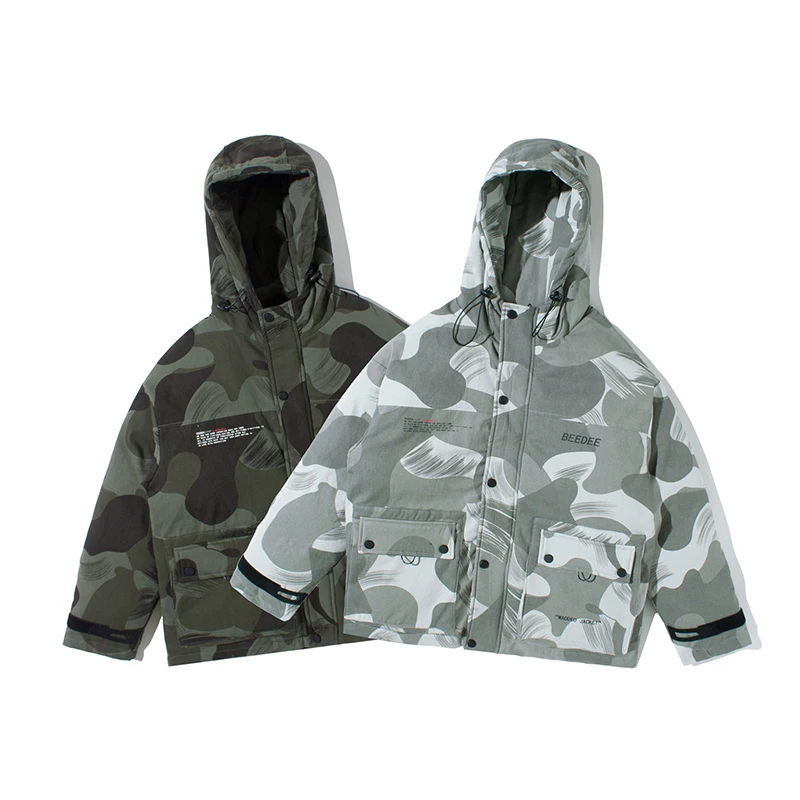 Мужская камуфляжная куртка с капюшоном толстая ветрозащитная армейского