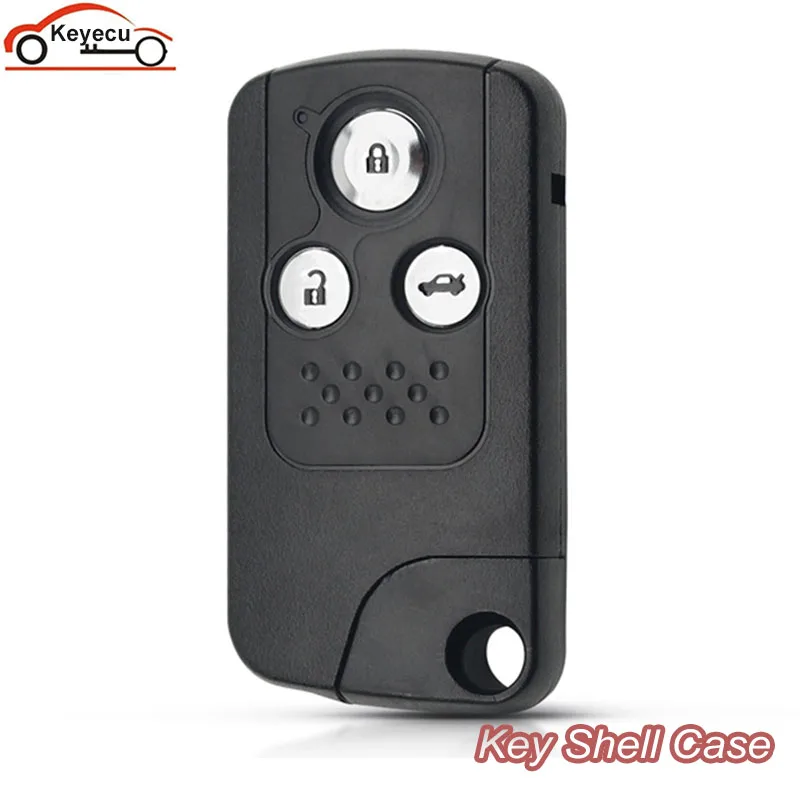 

Брелок KEYECU для смарт-ключей, 2/3 кнопок для Honda Civic Accord CR-V Odyssey 2013-2015, Сменный Чехол для дистанционного ключа без ключа
