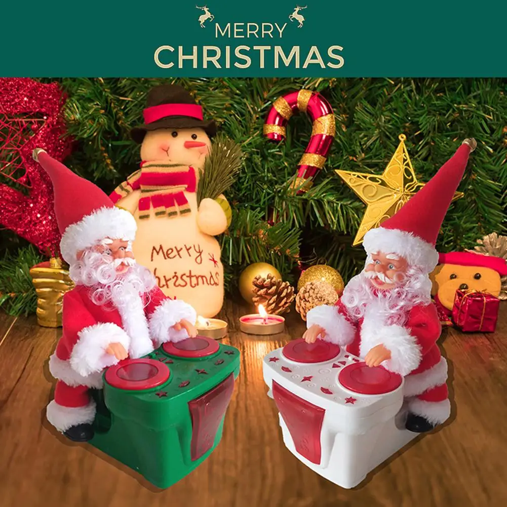 

Electric Santa Claus Doll Twisted Hip Singing and Dancing Toy for Children Christmas Gift successful