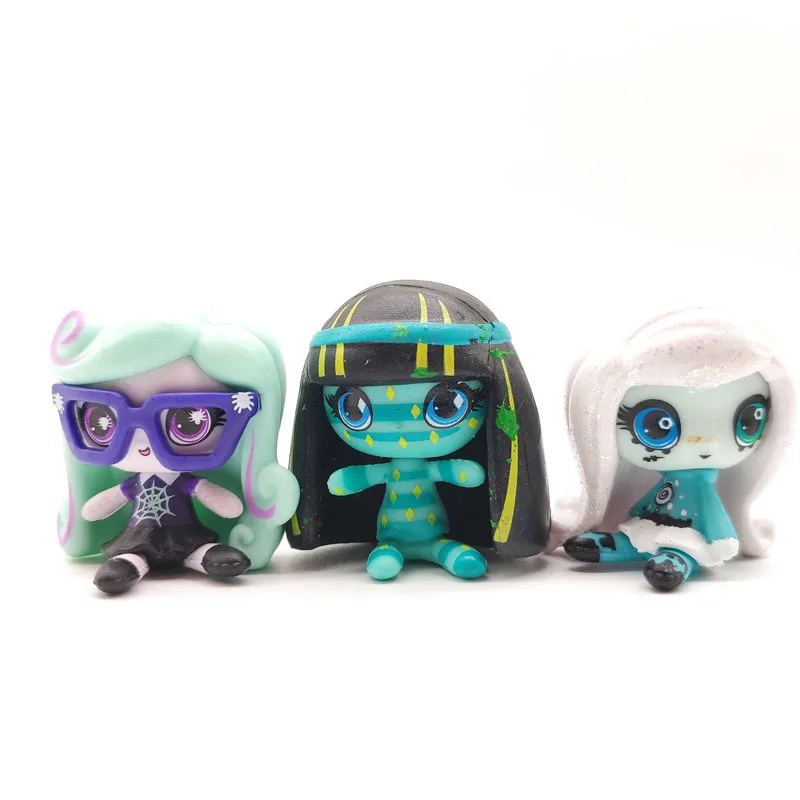 10 шт./лот Новое поступление Мини-куклы-монстры 3-4 см Фигурки героев игрушки модели