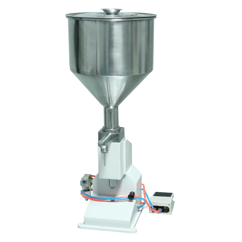 Машина для розлива A02, Пневматическое масло, томатная паста, соус, наполнитель для розлива косметического крема, упаковочная машина для ручной розлива продуктов, 50 мл Машина для розлива A02, Пневматическое масло, томатная паста, соус, наполнитель для розлива косметического крема, упаковочная машина для ручной розлива продуктов, 50 мл