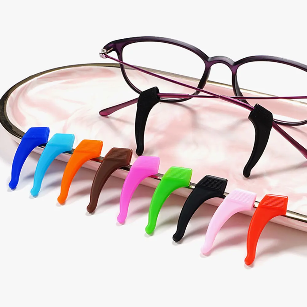 5 пар противоскользящие ушные крючки Аксессуары для очков силиконовый держатель