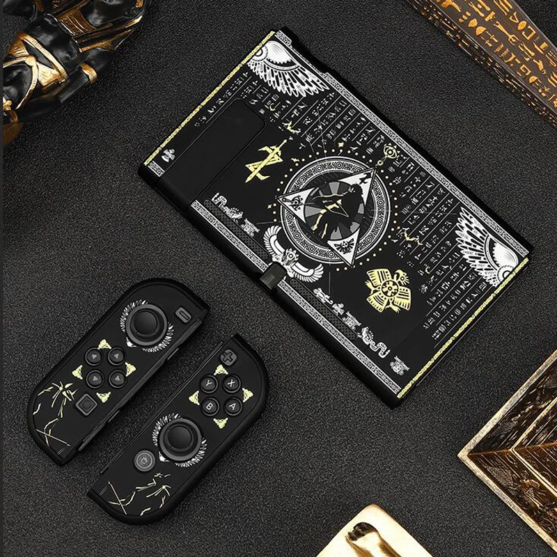 Матовый чехол для защиты передней и задней части, оболочка для консоли Nintendo Switch Zelda NS Joy-con, защитная кожура для хоста.