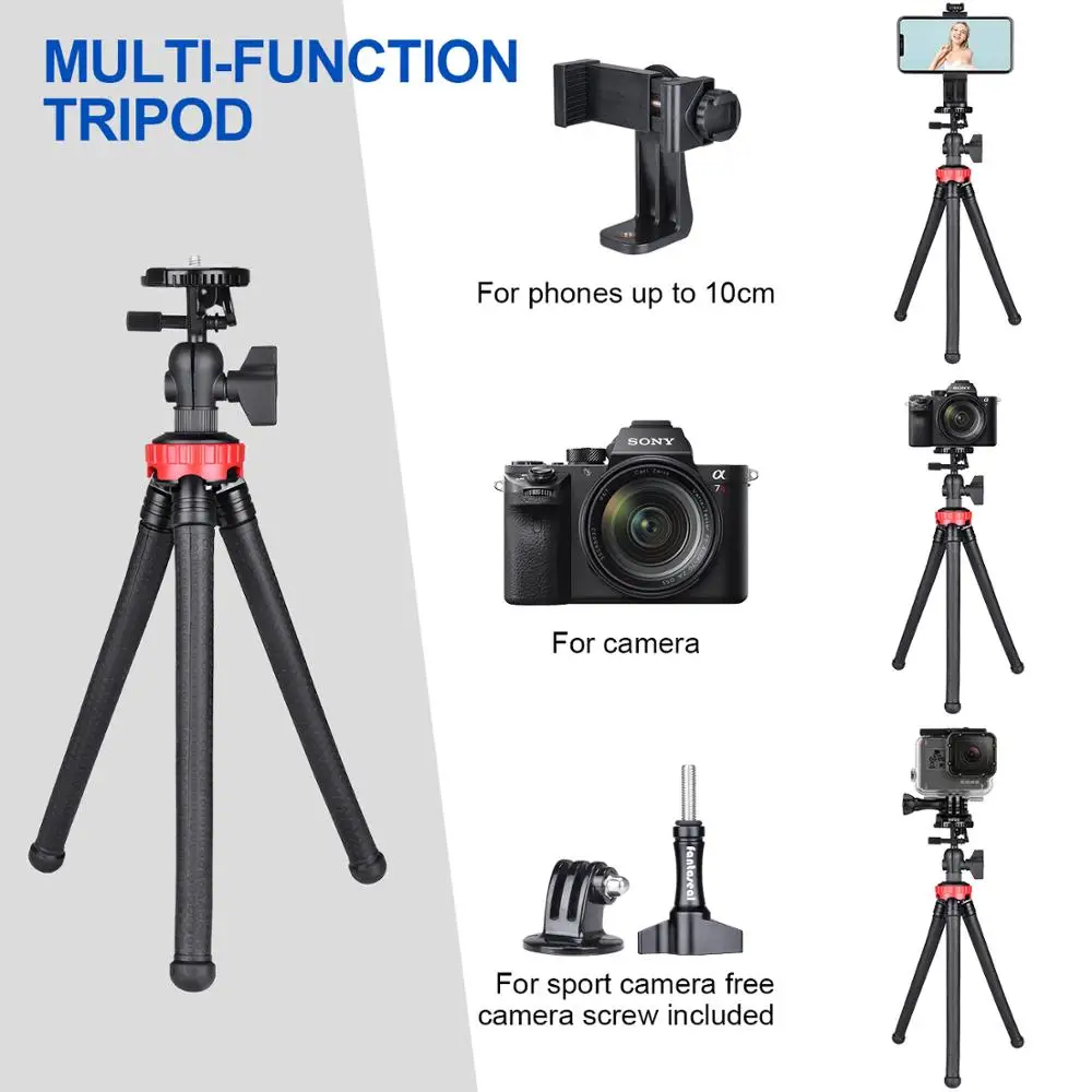 Портативный Гибкий мини-штатив для смартфона | Электроника