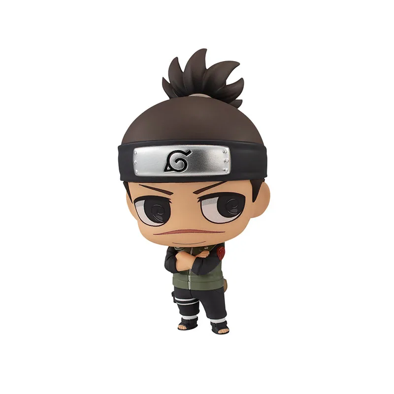 

Original Bandai Shippuden Uzumaki Naruto Umino Iruka Collection Q Version Japan Anime Action Figures Model Gift Adult Kids Toys