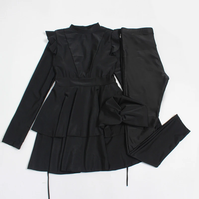 

Burkini Muslim Swimwear Women Swimsuit Long Sleeve Hijab Swimsuit Islam Woman Modest Swimsuit Muslim Swimming Clothes For Women