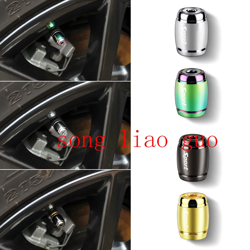 

For Kawasaki GPZ500S GPZ 500S Motorcycle Wheel Tire Valve caps cover CNC 5 color