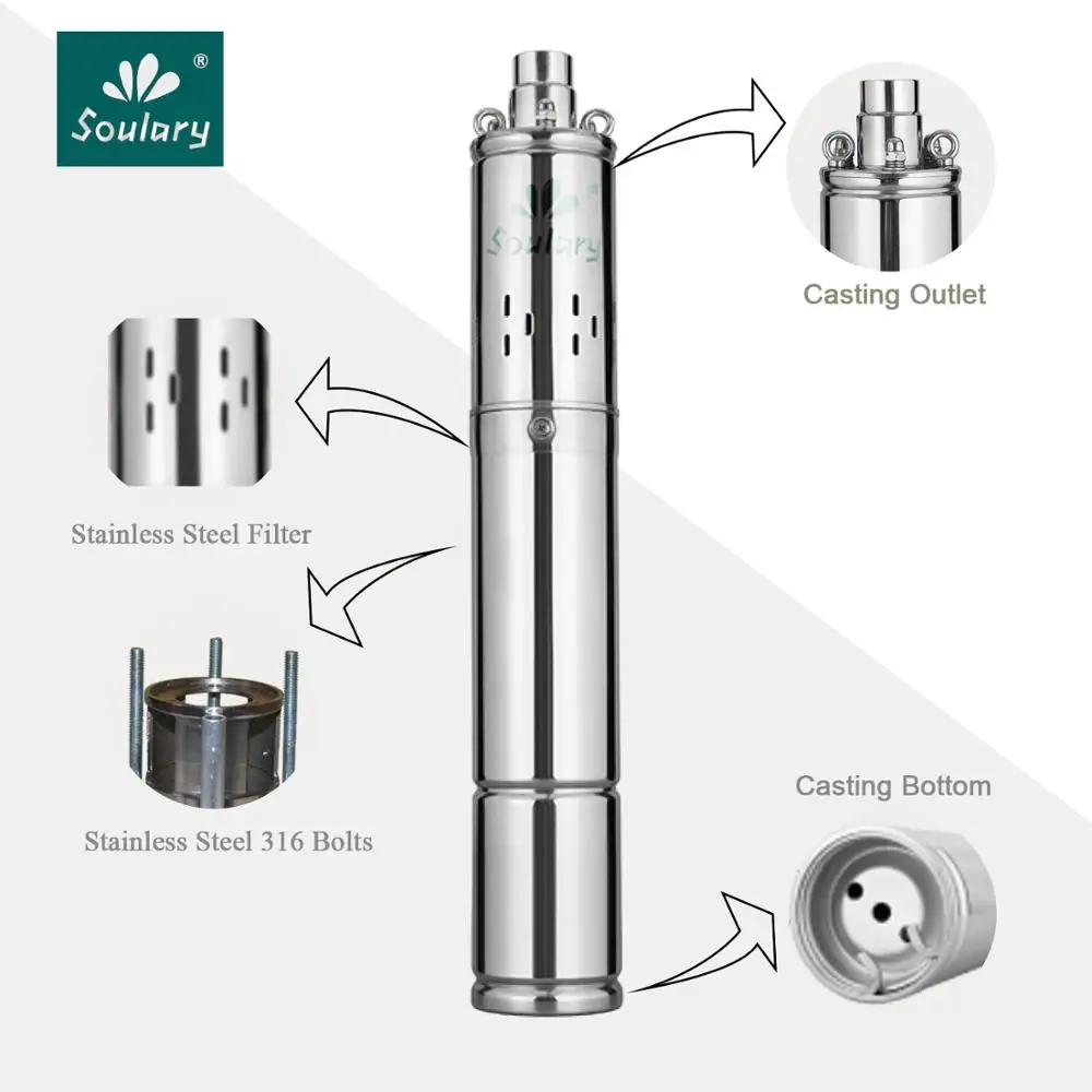 (DHL с бесплатной доставкой) Высокое качество dc бесщеточный подводный насос на