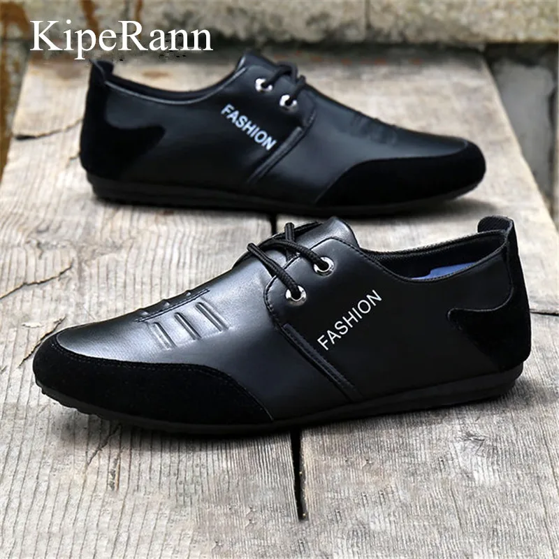 2020 дышащие однотонные мужские слипоны для вождения весна и осень Новый стиль