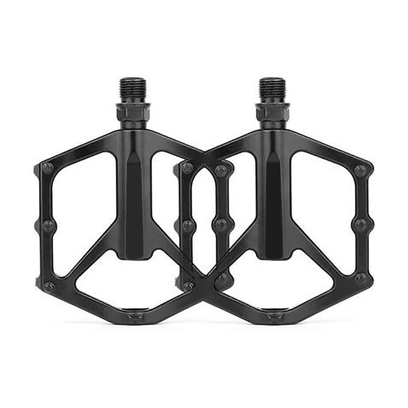

MTB Bicycle Pedals Matte black Road Bike Pedals Aluminum alloy Chrome Molybdenum Steel Anti-slip Durable Bicycle Pedals