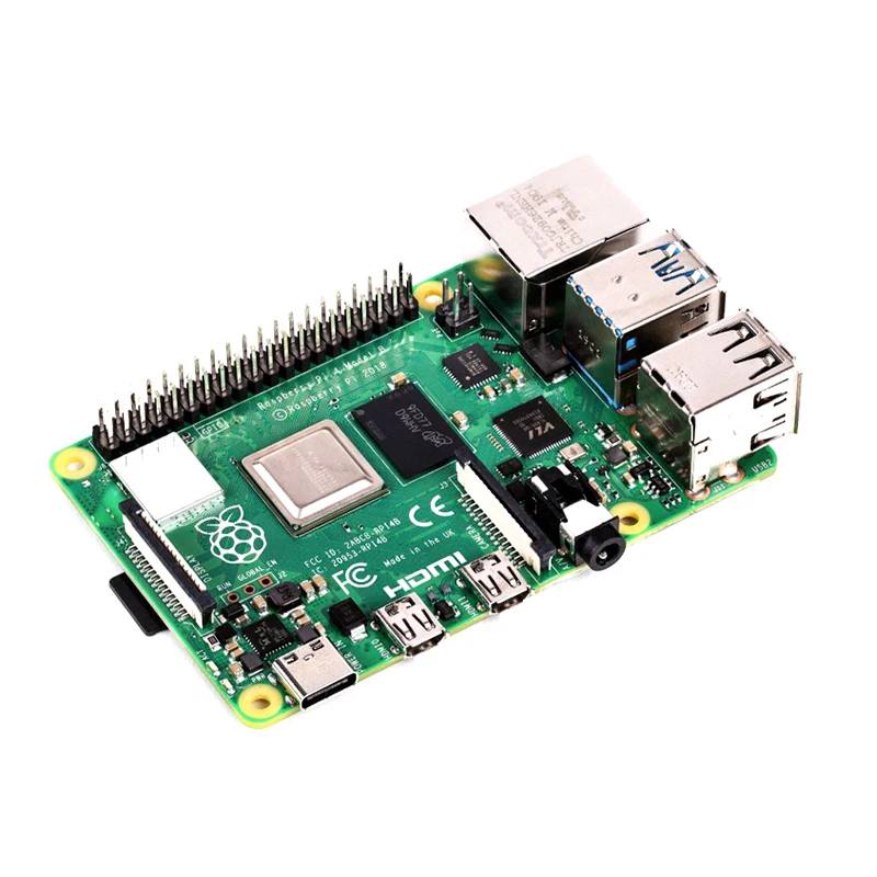 Оригинальный Raspberry Pi 4 модуль B с Гб ОЗУ BCM2711 четырехъядерный 4B + плата WIFI Bluetooth 5 0