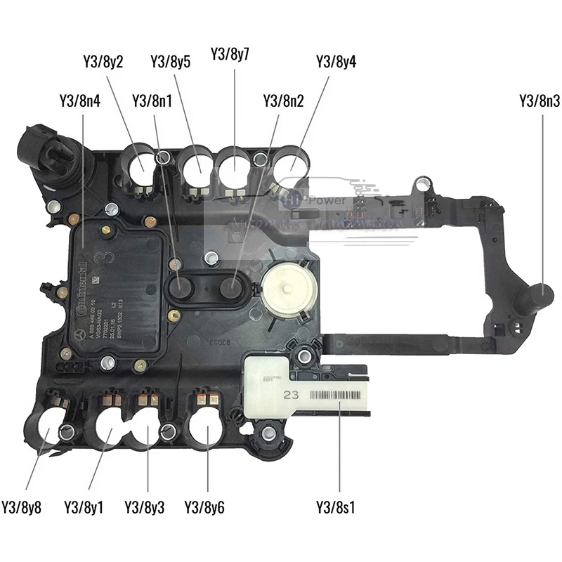 Горячая 722 9 TCM TCU версия 2/3 блок управления передачей проводящая плита A0335457332 для