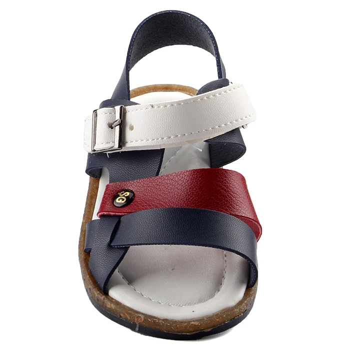 

irinbebe 1637 Dark Blue Daily Orthopedic Male Child Sandals Slippers