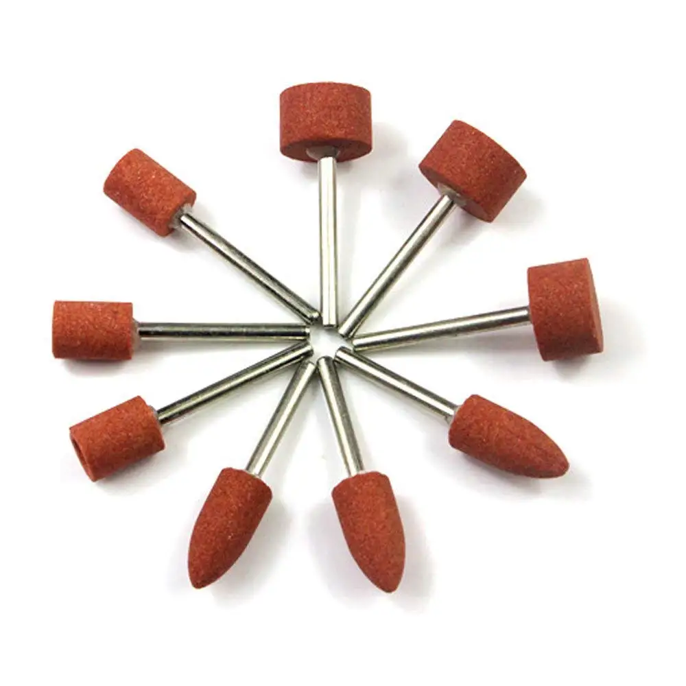 Резьба эксперт 9 шт абразивный монтируемый камень для Dremel вращающиеся