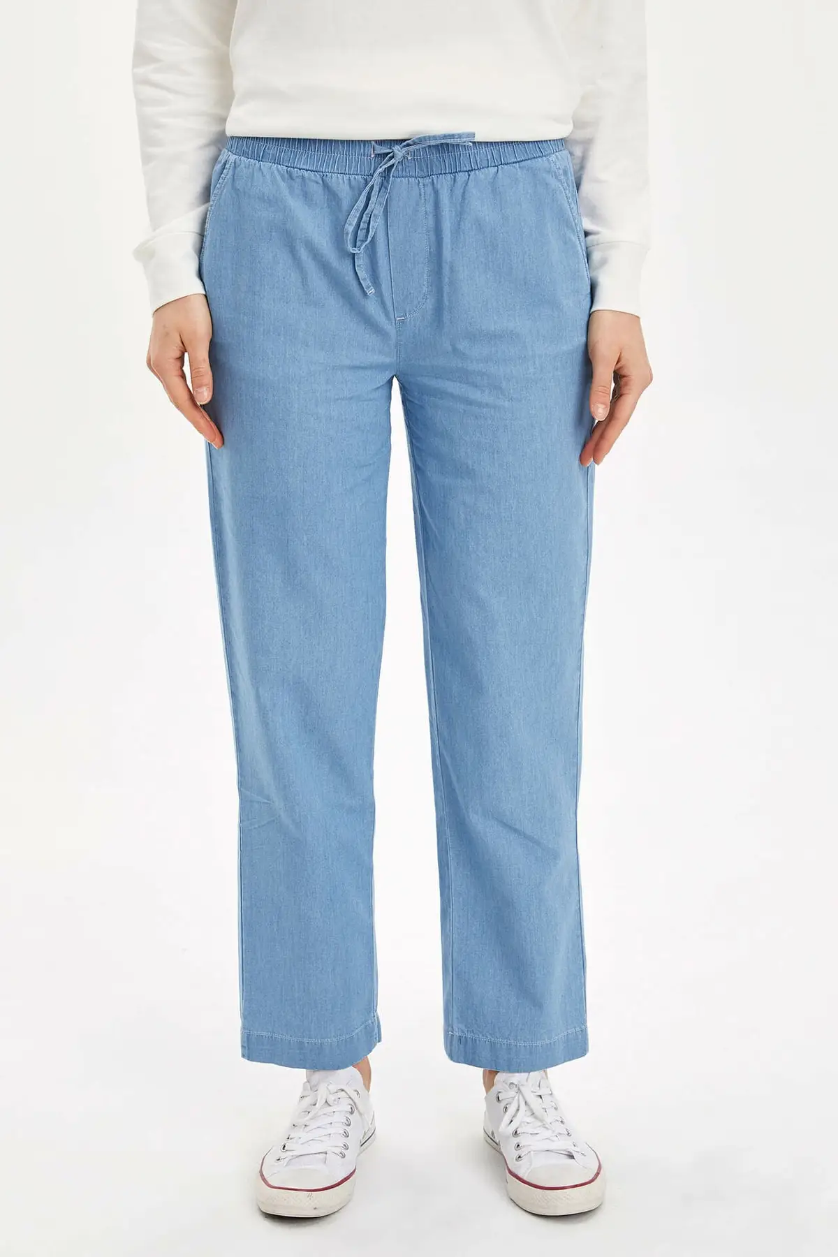 

Modest Relax Fit Woven Pants Women's Islamic Clothing Pants