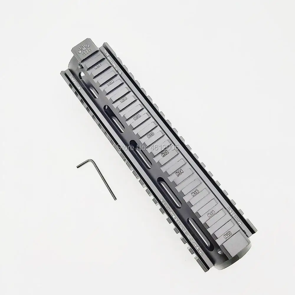 AR-15 падение в Quad Rail Два шт AR 15 Handguard Алюминий 9 дюймов для M4 M16 AR15 Handguard