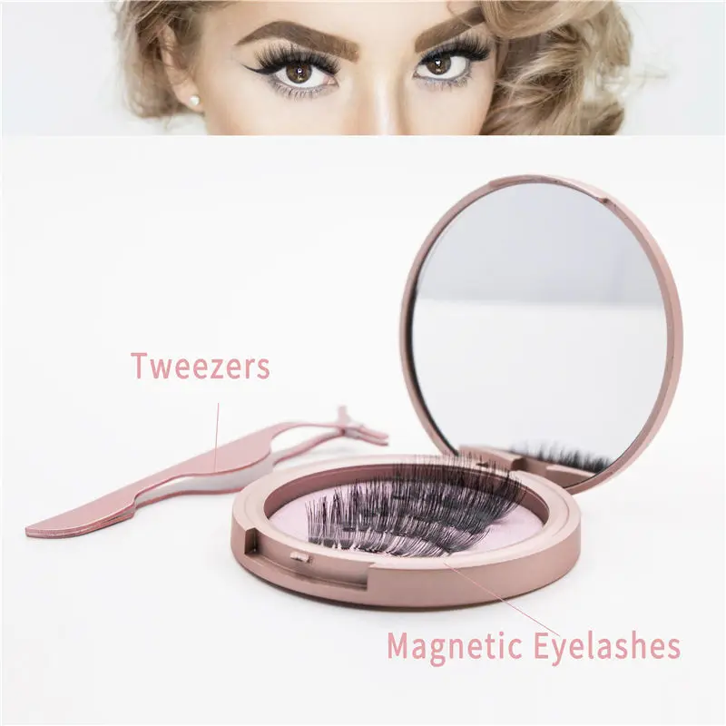 Новые магнитные ресницы ручной работы 3D/6D накладные и магнитная подводка для