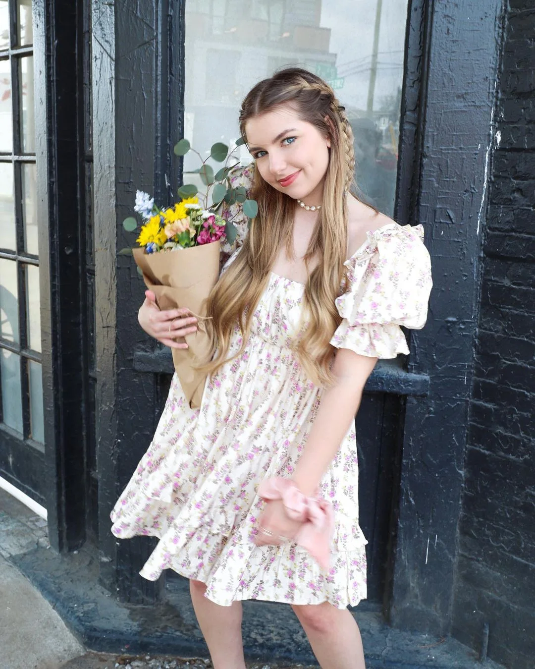 

Boho Floral Summer Dress 2021 Elegant Pink Light Beach Short Sundress Sexy V Neck Ruffle Print Party Clothing Female