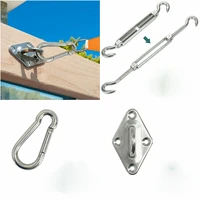 for sun shade sail canopy use accessories sail shade steel fixings fittings