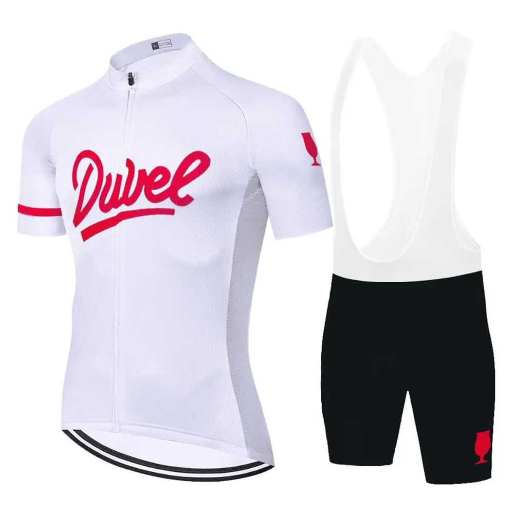 DUVEL 2019 профессиональная команда мужчин Велоспорт Джерси комплект roupa ciclismo гель