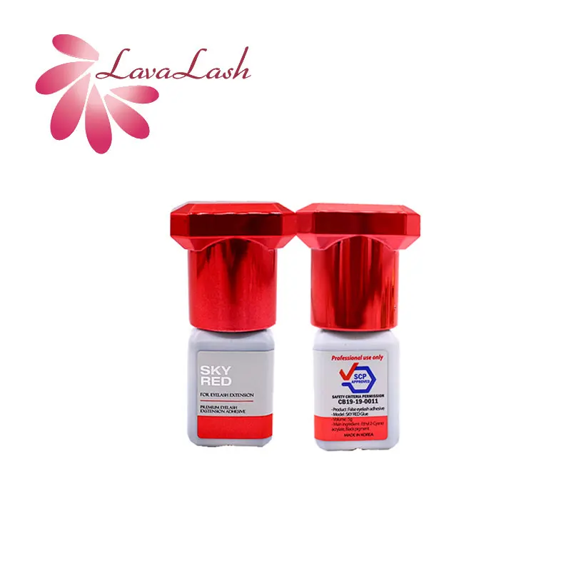 1 шт. небесно-красный клей для наращивания ресниц 2 сек сушка неба новый 5 мл Срок