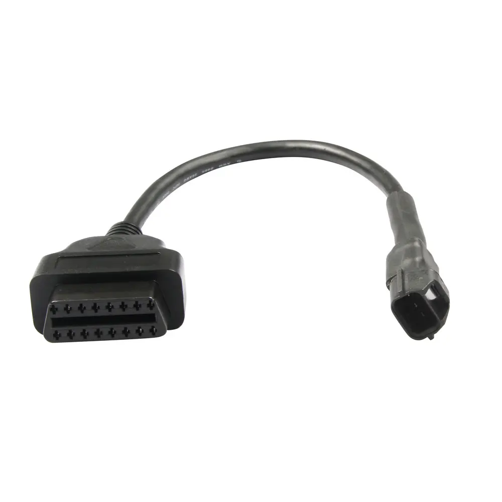 

ATDIAG 3 To 16 Pin Autocycle OBD Adapters OBD2 Diagnostic Cable Extension Connectors For KYMCO Motocycles Wholesale price